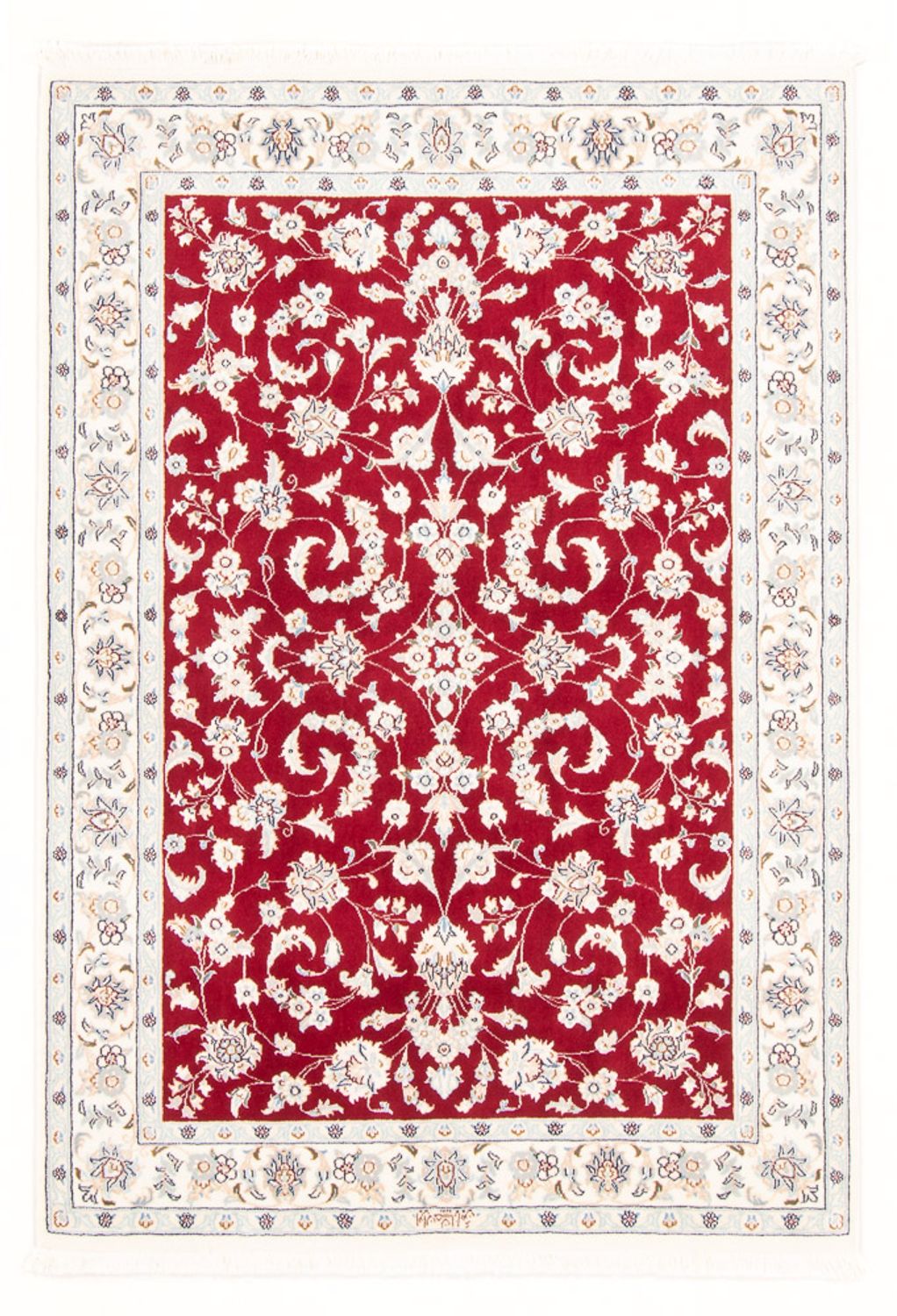 Persisk tæppe - Nain - Royal - 157 x 108 cm - rød