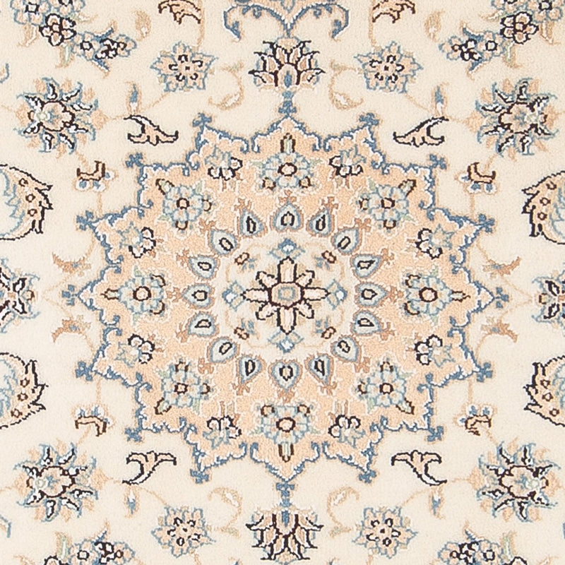 Persisk tæppe - Nain - Premium - 134 x 75 cm - creme