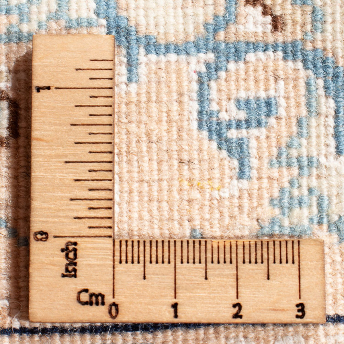 Persisk tæppe - Nain - Premium - 134 x 75 cm - creme