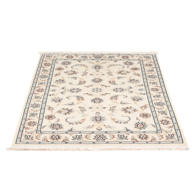 Persisk tæppe - Nain - Premium - 122 x 80 cm - creme