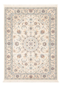 Persisk tæppe - Nain - Premium - 118 x 82 cm - creme