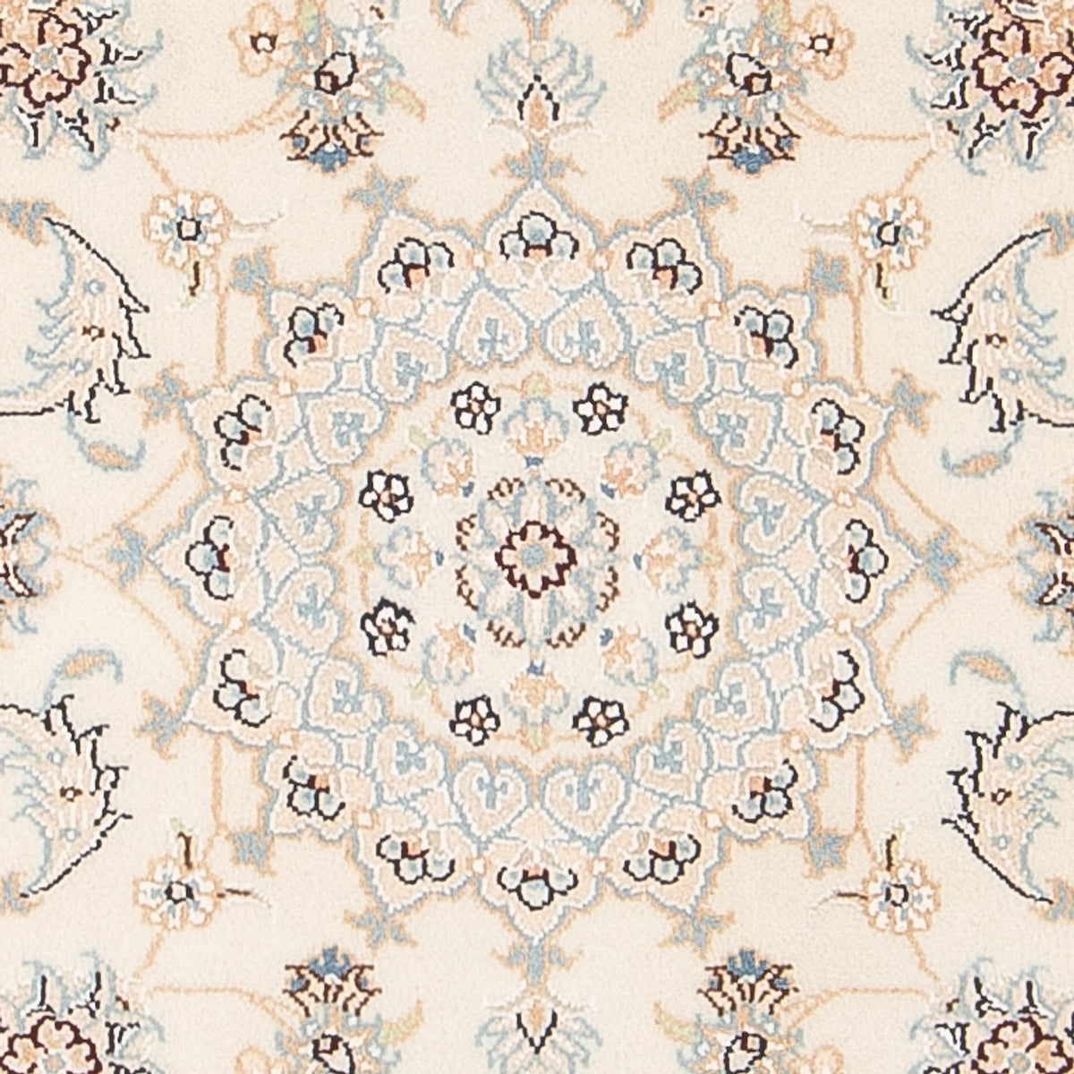 Persisk tæppe - Nain - Premium - 118 x 82 cm - creme