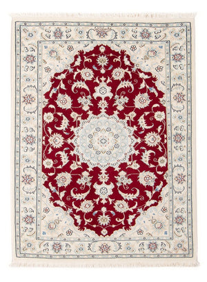 Persisk tæppe - Nain - Premium - 117 x 80 cm - rød