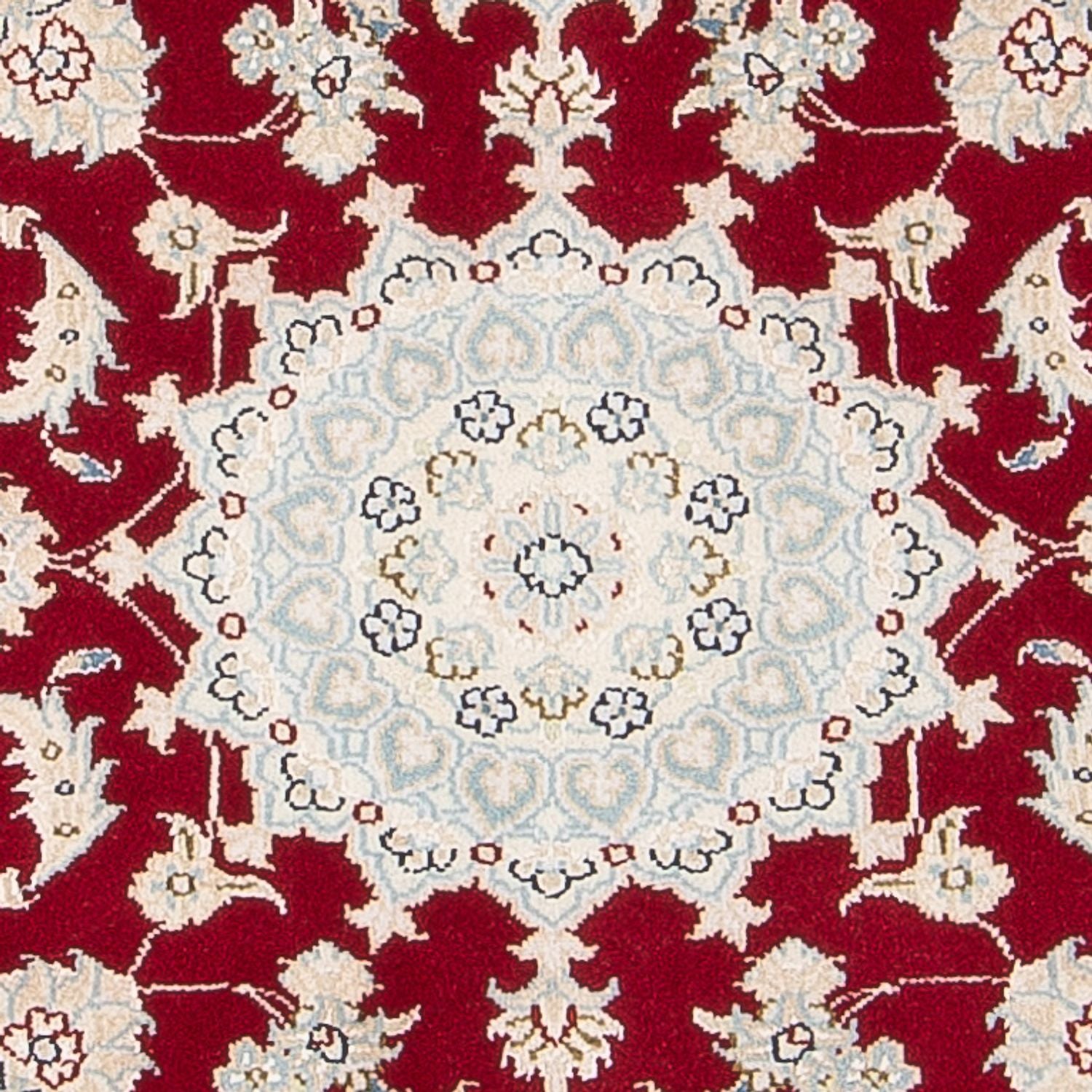 Persisk tæppe - Nain - Premium - 117 x 80 cm - rød