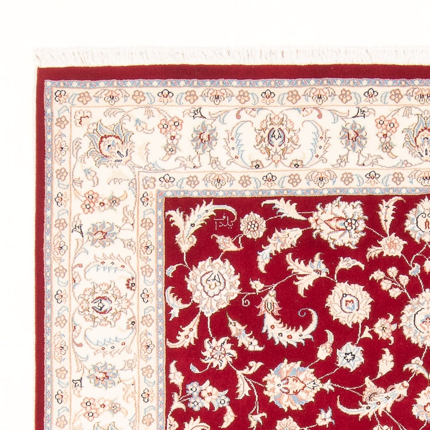 Persisk tæppe - Tabriz - Royal - 206 x 148 cm - rød