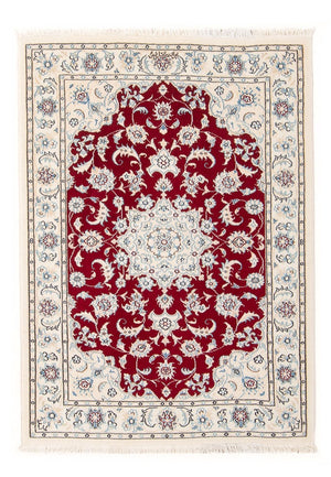 Persisk tæppe - Nain - Premium - 117 x 80 cm - rød