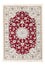 Persisk tæppe - Nain - Premium - 117 x 80 cm - rød