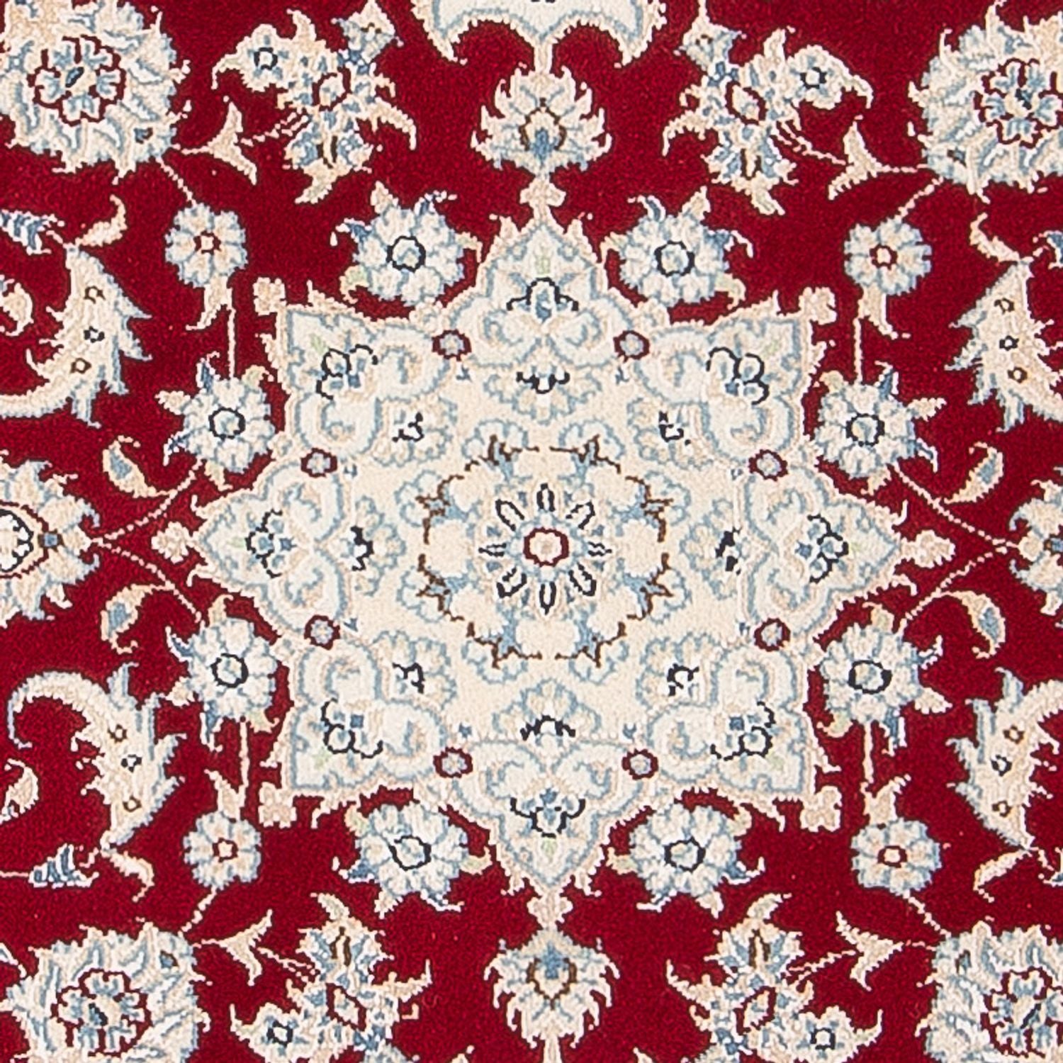 Persisk tæppe - Nain - Premium - 117 x 80 cm - rød