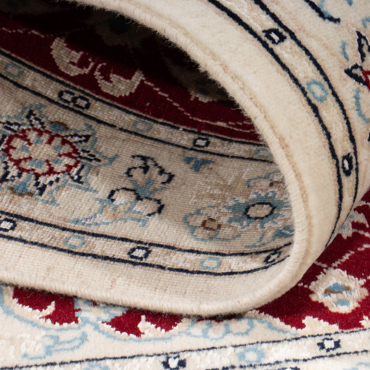 Persisk tæppe - Nain - Premium - 117 x 80 cm - rød