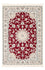 Persisk tæppe - Nain - Premium - 116 x 80 cm - rød