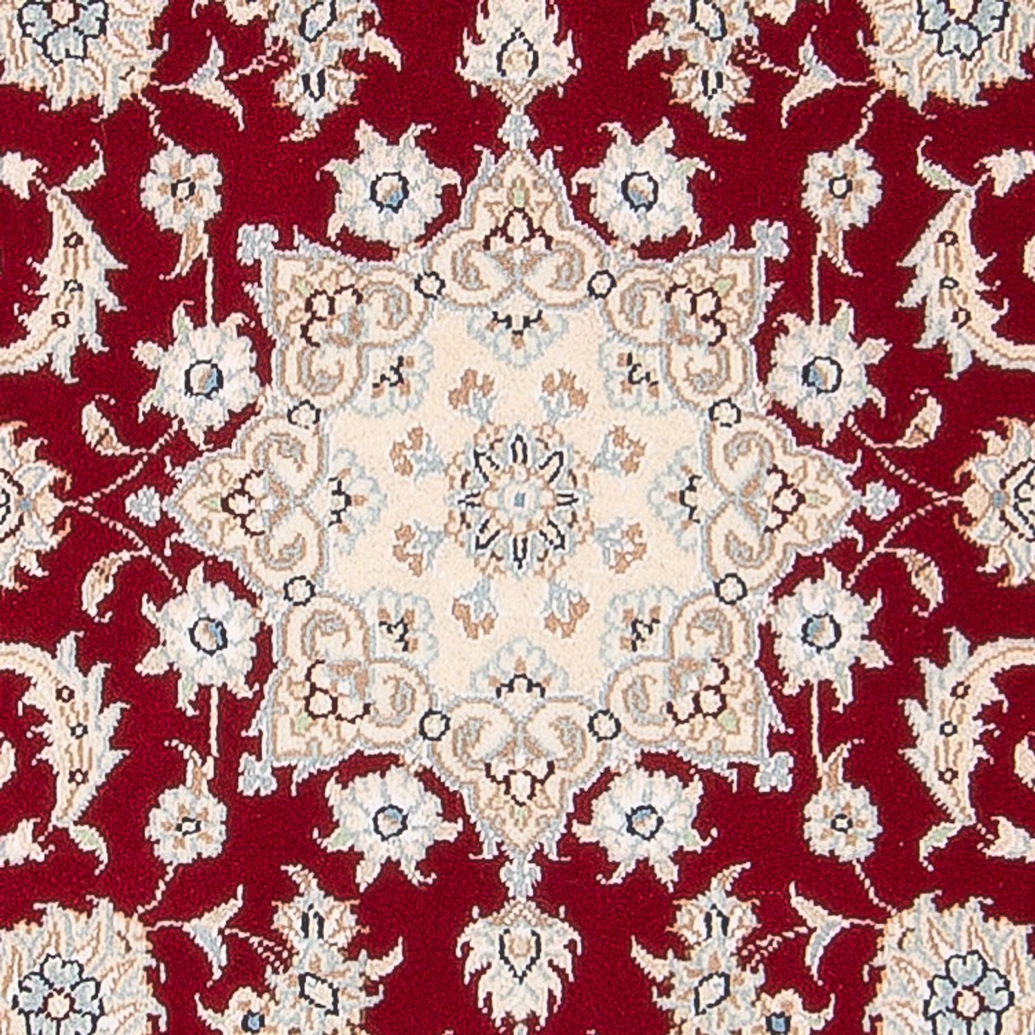 Persisk tæppe - Nain - Premium - 116 x 80 cm - rød