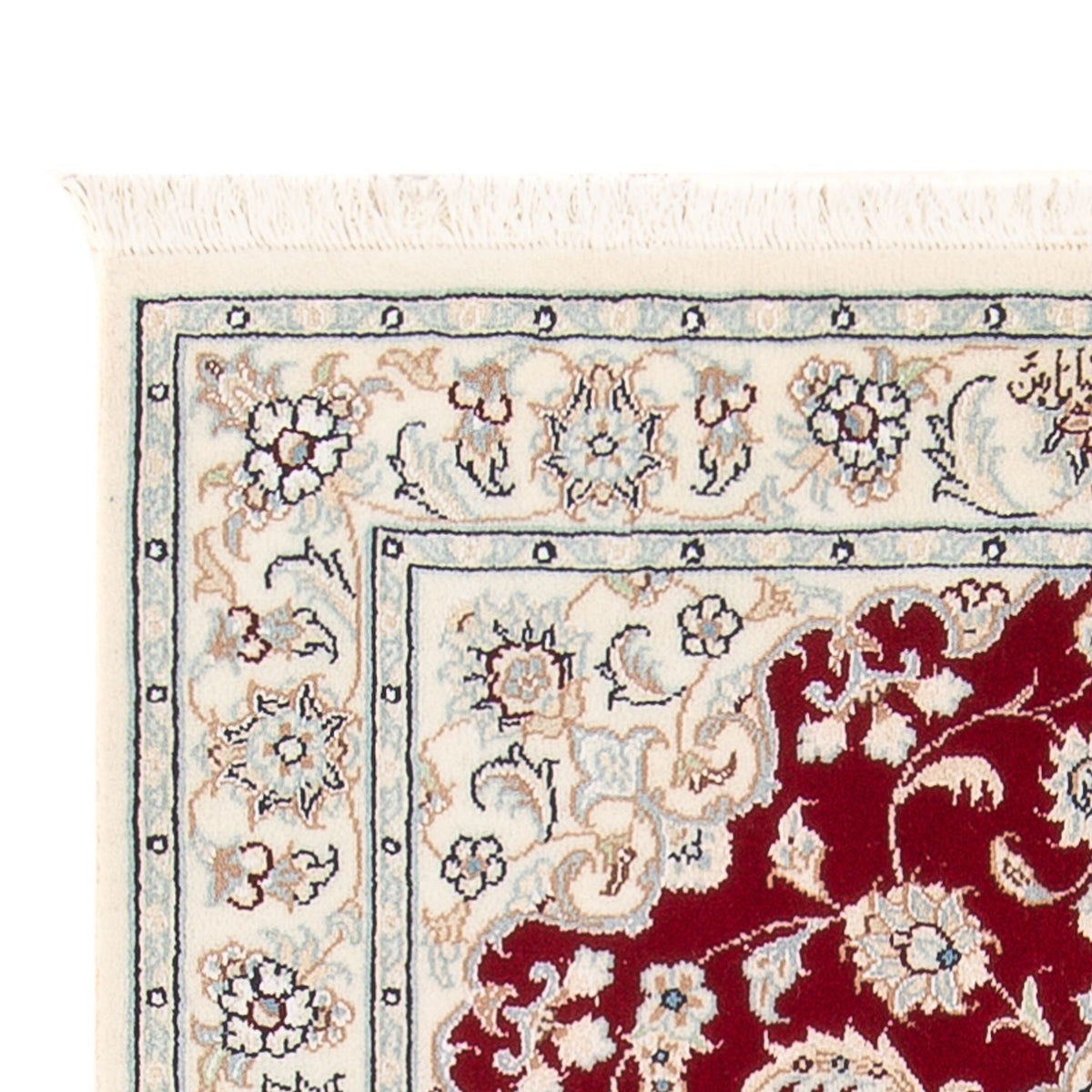 Persisk tæppe - Nain - Premium - 116 x 80 cm - rød