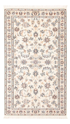 Persisk tæppe - Nain - Premium - 138 x 73 cm - creme