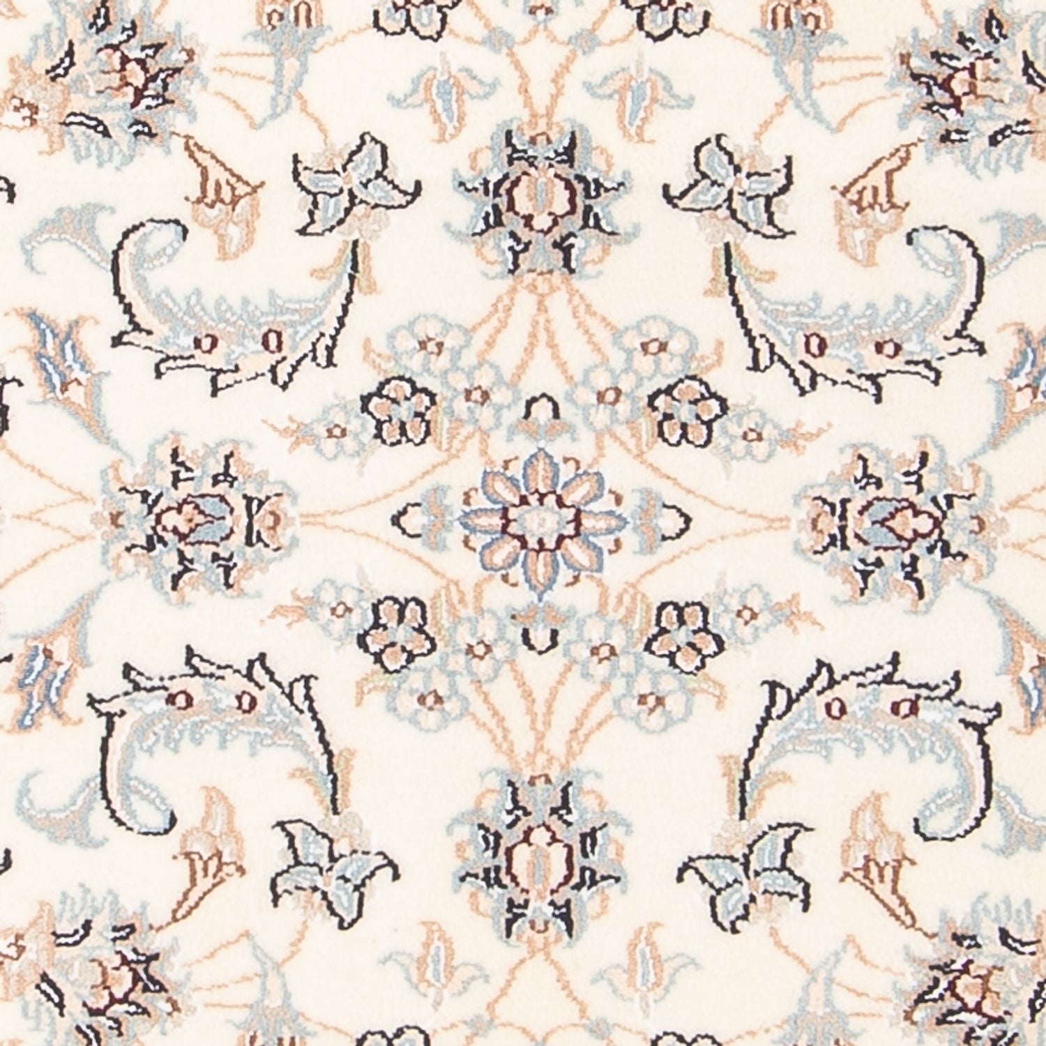 Persisk tæppe - Nain - Premium - 138 x 73 cm - creme