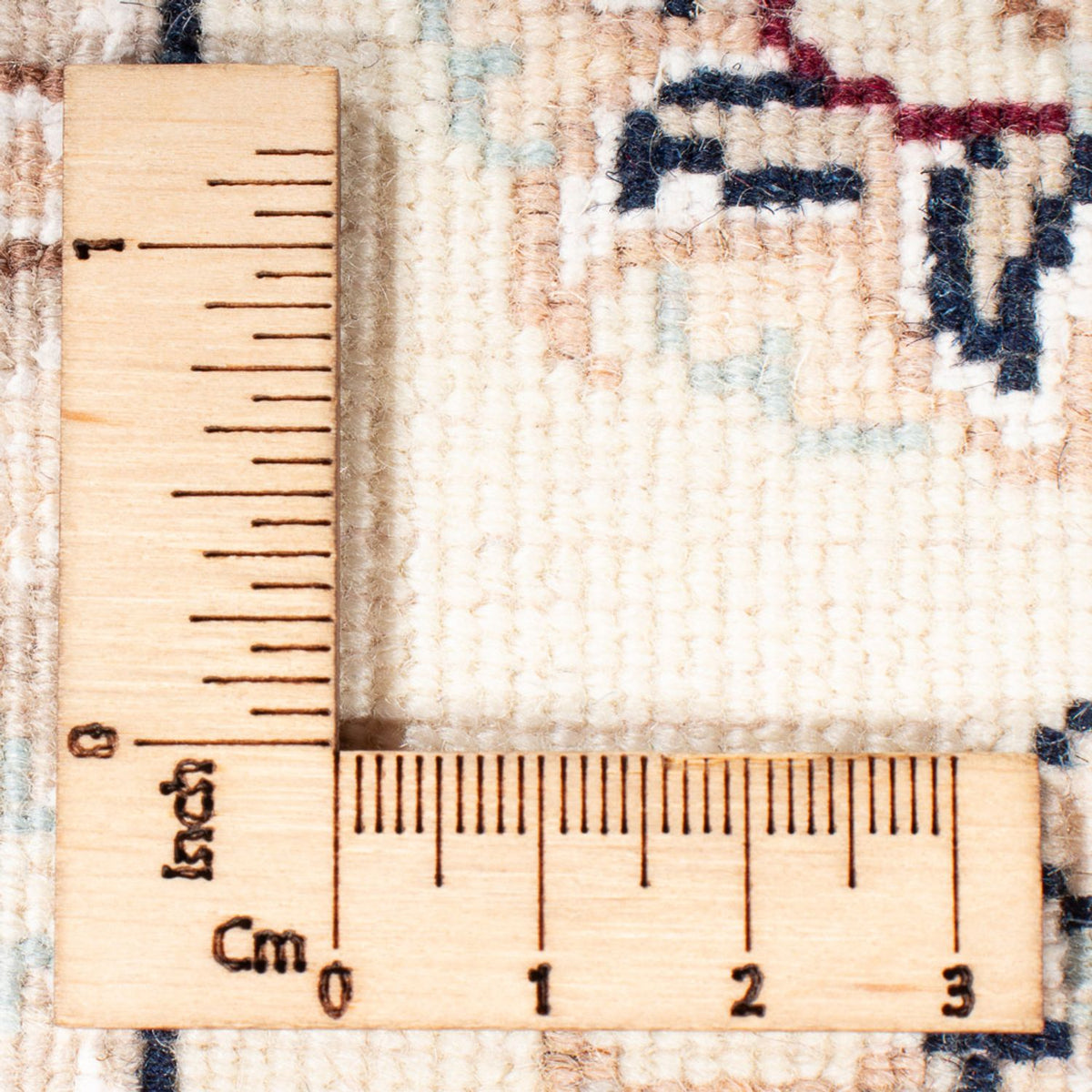 Persisk tæppe - Nain - Premium - 138 x 73 cm - creme