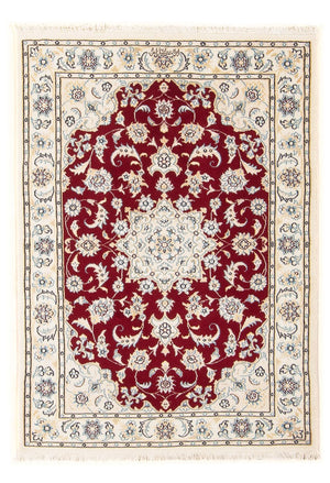 Persisk tæppe - Nain - Premium - 117 x 81 cm - rød