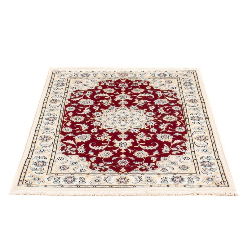 Persisk tæppe - Nain - Premium - 117 x 81 cm - rød