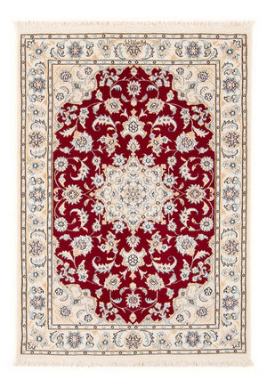 Persisk tæppe - Nain - Premium - 118 x 80 cm - rød