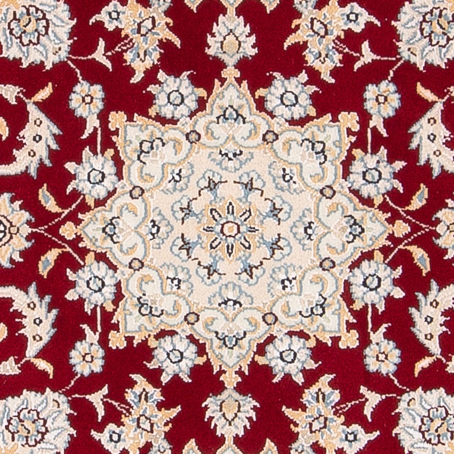 Persisk tæppe - Nain - Premium - 118 x 80 cm - rød