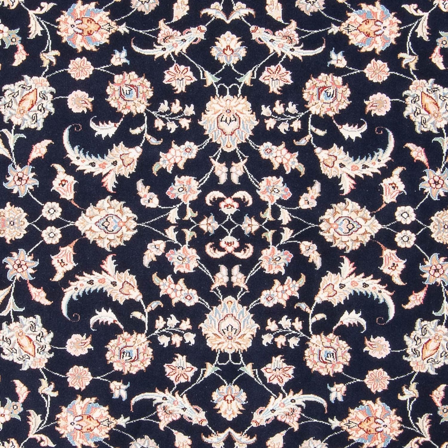 Persisk tæppe - Tabriz - Royal - 201 x 149 cm - mørkeblå