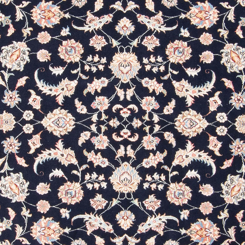 Persisk tæppe - Tabriz - Royal - 201 x 149 cm - mørkeblå