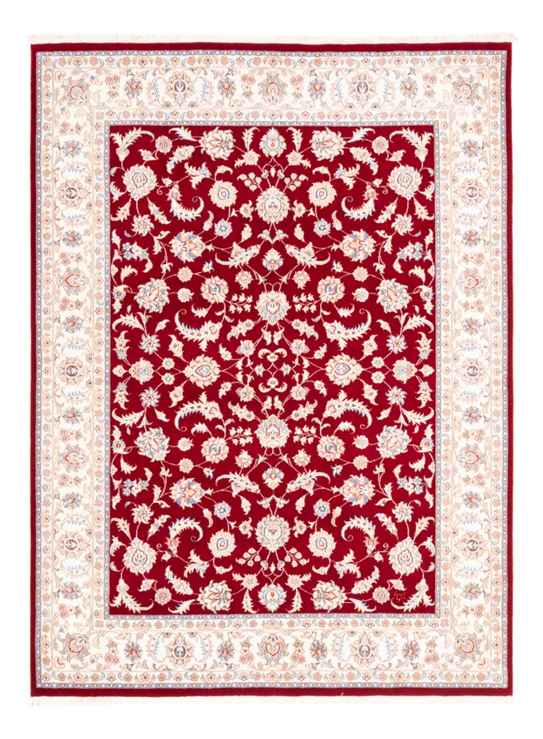 Persisk tæppe - Tabriz - 200 x 148 cm - rød