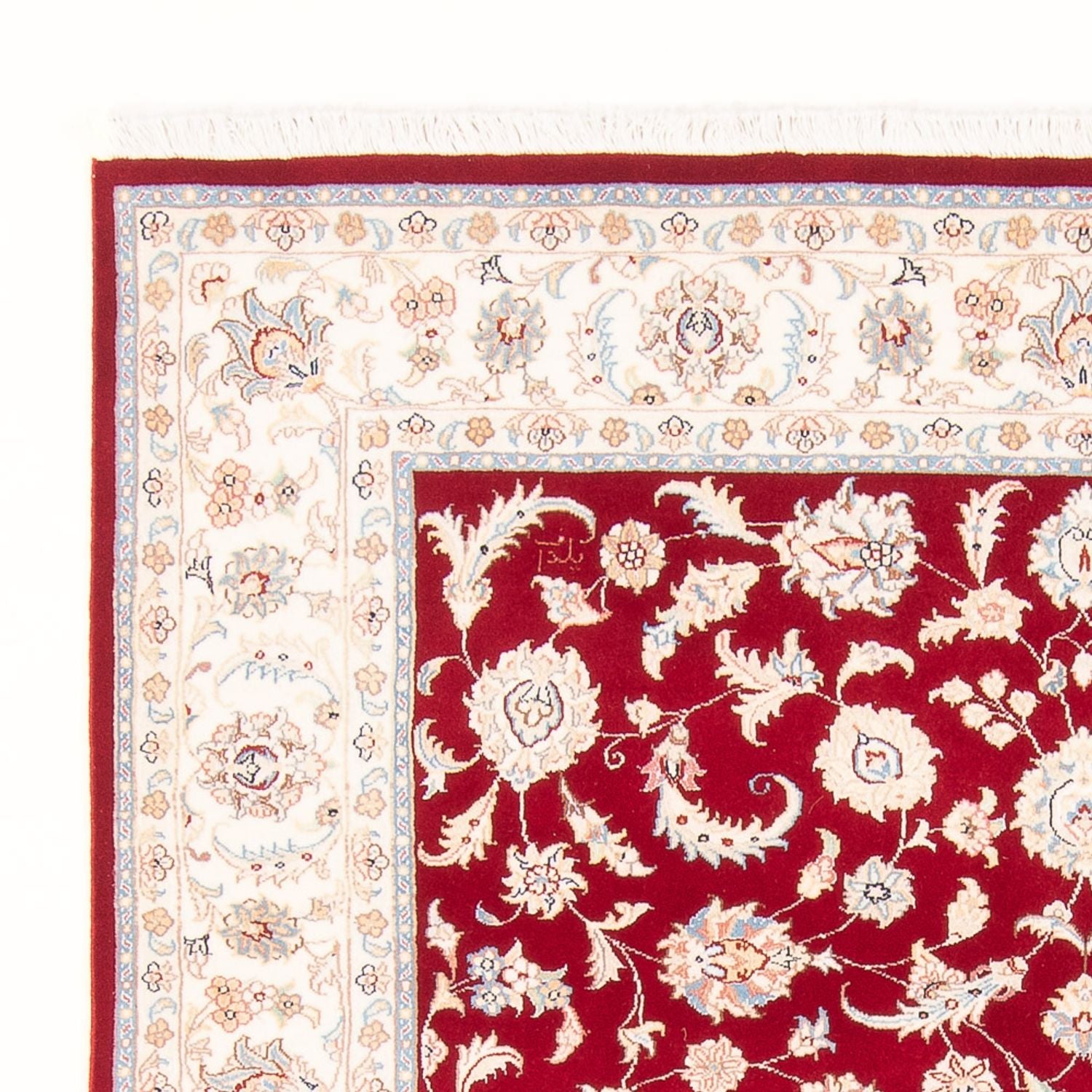 Persisk tæppe - Tabriz - Royal - 200 x 150 cm - rød