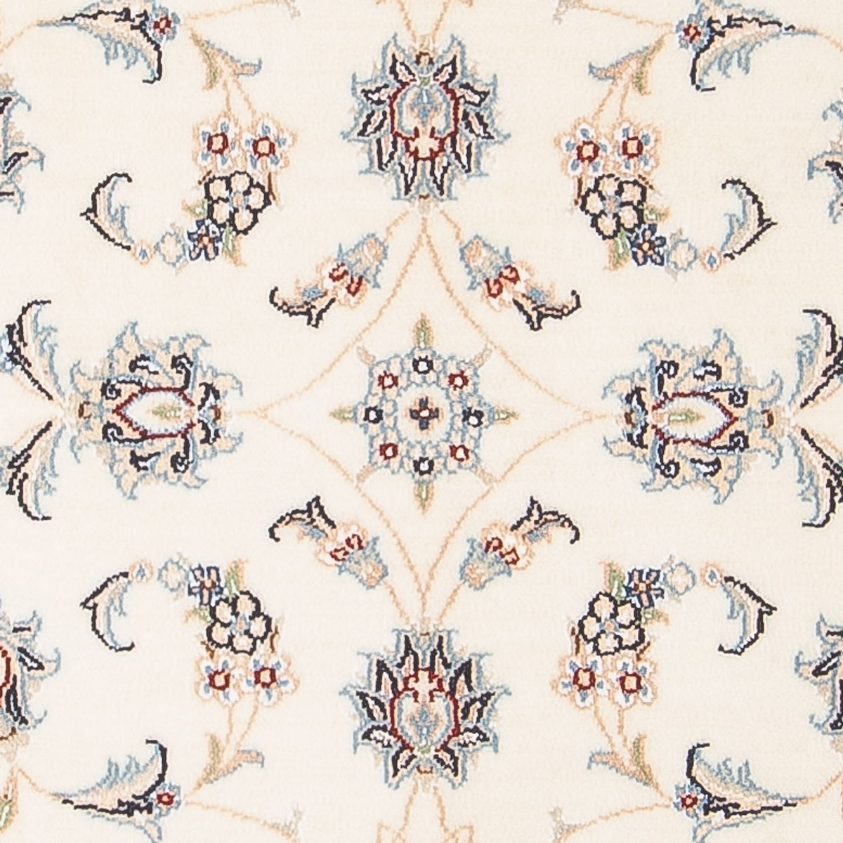 Persisk tæppe - Nain - Premium - 120 x 81 cm - creme