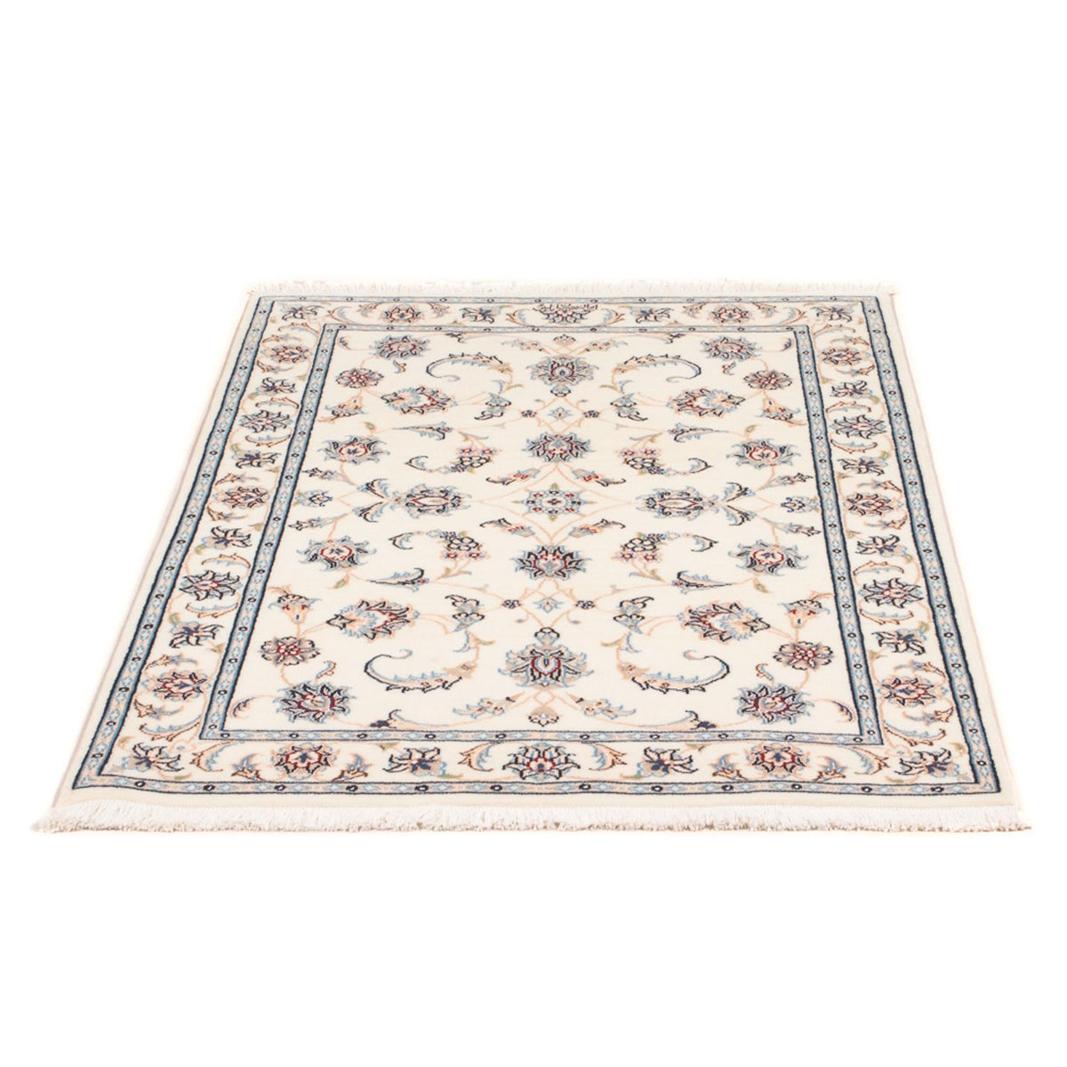 Persisk tæppe - Nain - Premium - 120 x 81 cm - creme
