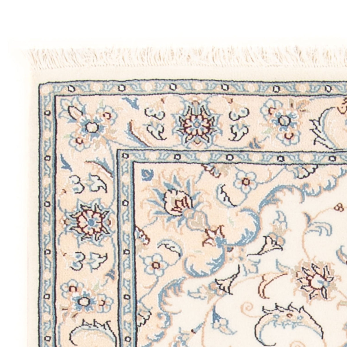 Persisk tæppe - Nain - Premium - 117 x 80 cm - creme