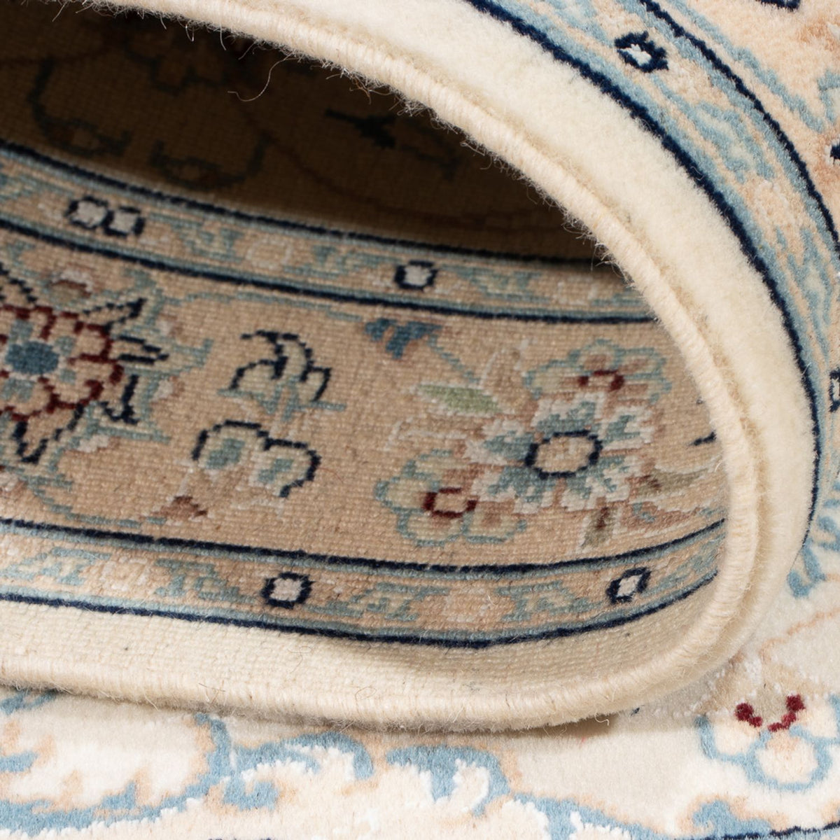 Persisk tæppe - Nain - Premium - 117 x 80 cm - creme