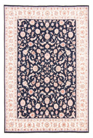 Persisk tæppe - Tabriz - Royal - 237 x 167 cm - mørkeblå