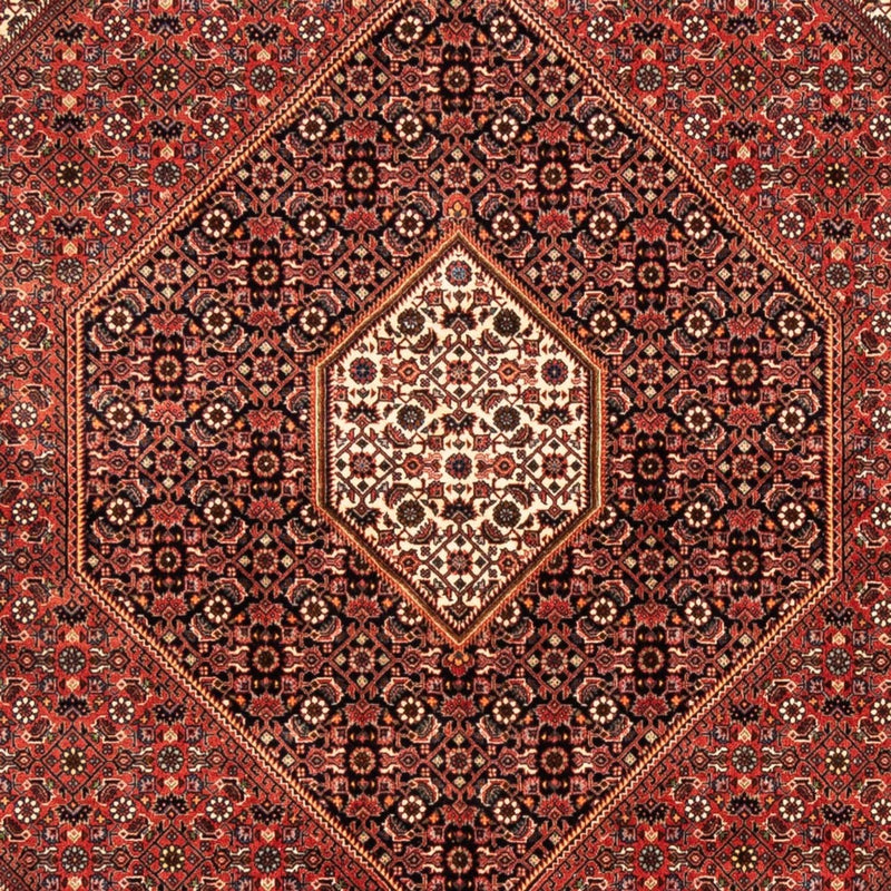 Persisk tæppe - Bijar - 235 x 170 cm - rød