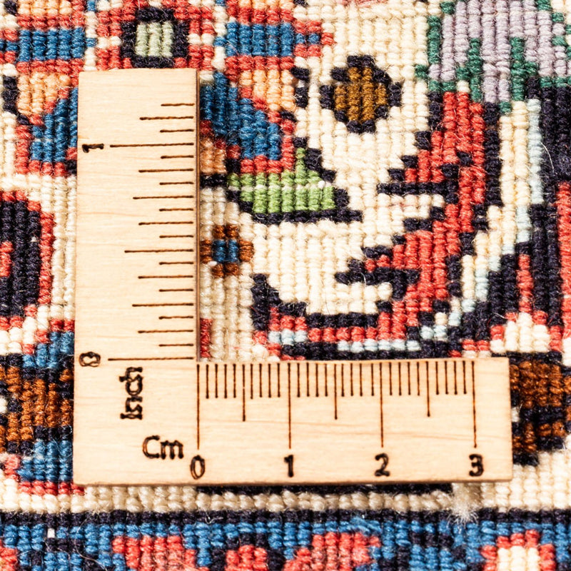 Persisk tæppe - Bijar - 235 x 170 cm - rød