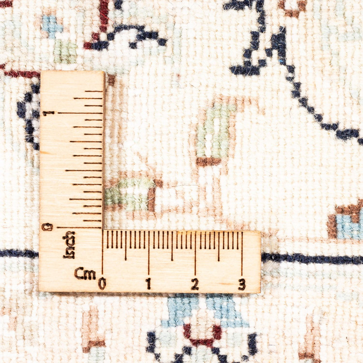 Persisk tæppe - Nain - Premium - 175 x 117 cm - mørkeblå