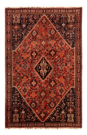 Persisk tæppe - Nomadisk - 252 x 167 cm - rød