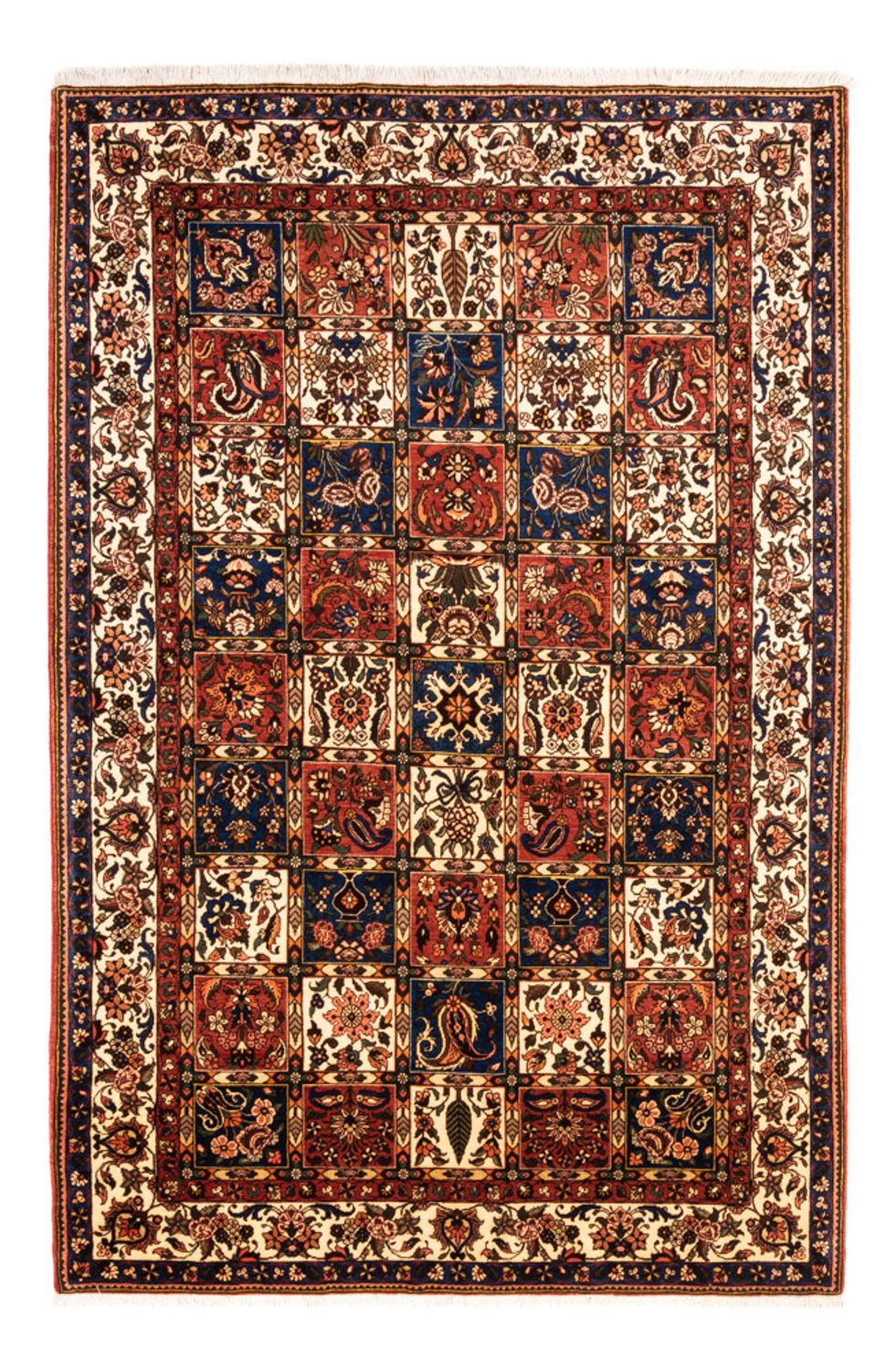 Persisk tæppe - Nomadisk - 240 x 158 cm - flerfarvet