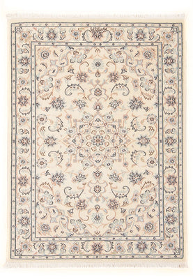 Persisk tæppe - Nain - Premium - 118 x 81 cm - creme