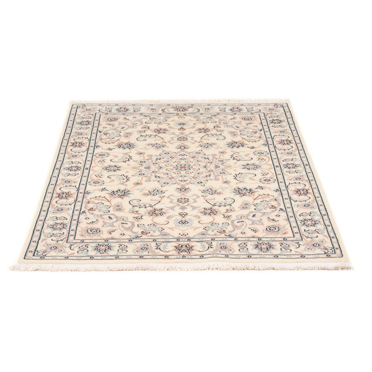 Persisk tæppe - Nain - Premium - 118 x 81 cm - creme
