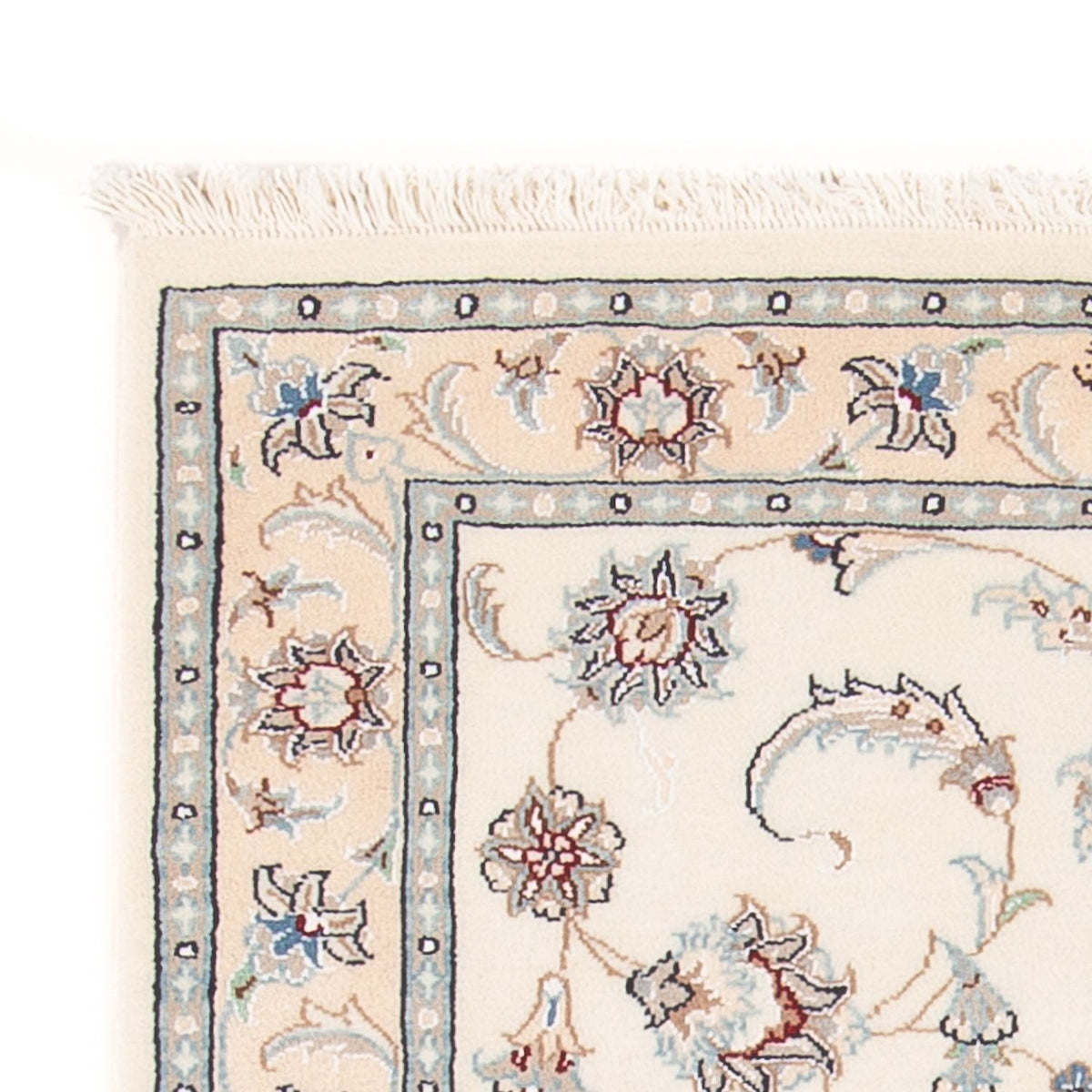 Persisk tæppe - Nain - Premium - 118 x 80 cm - creme