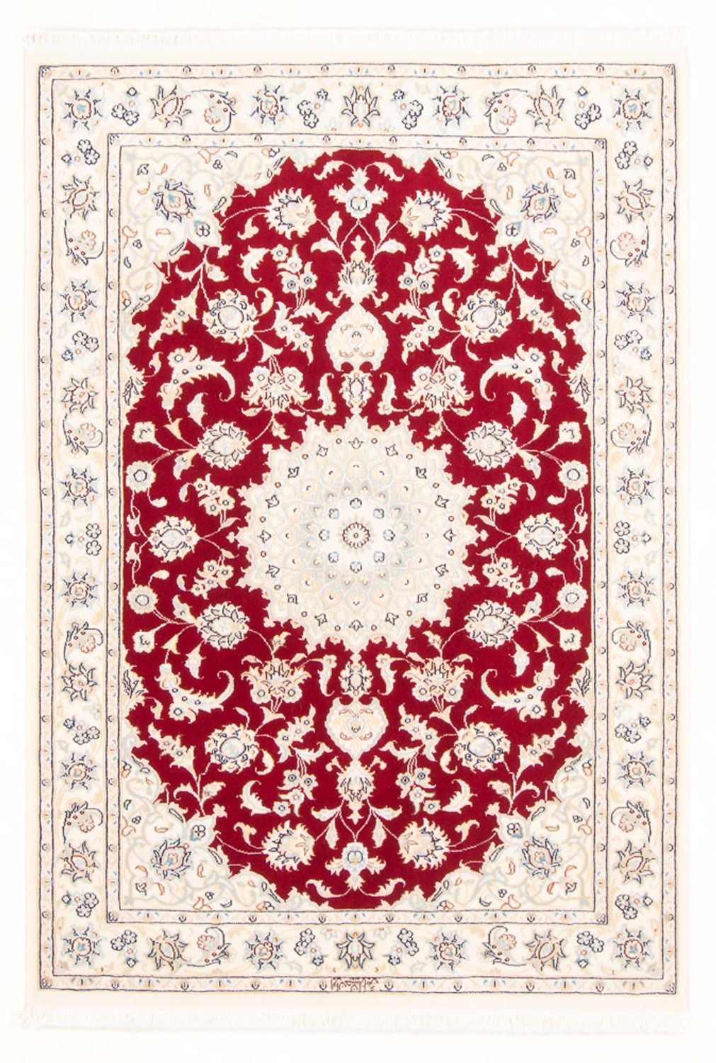 Persisk tæppe - Nain - Royal - 156 x 107 cm - rød