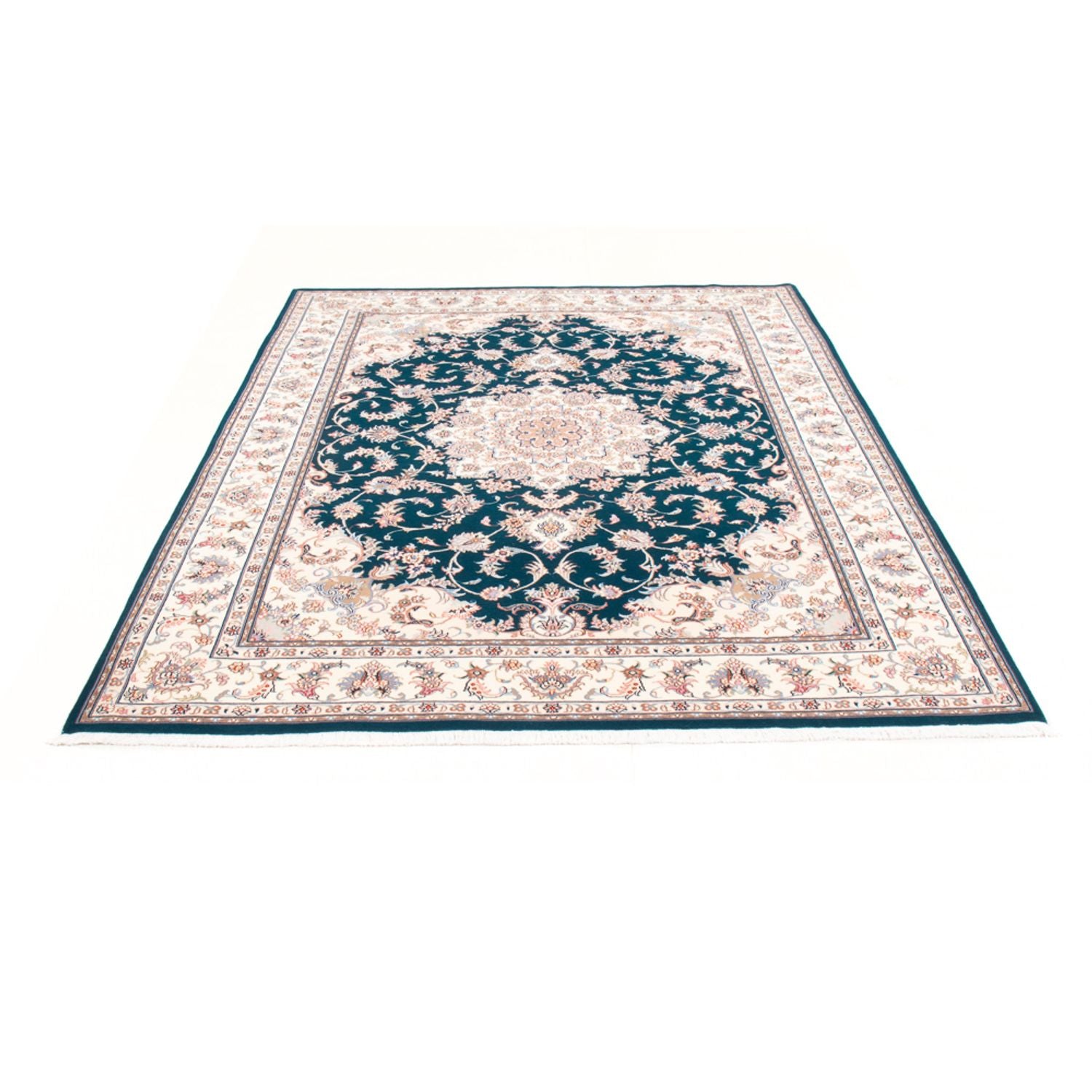 Persisk tæppe - Tabriz - Royal - 236 x 170 cm - grøn