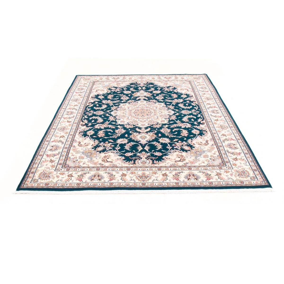 Persisk tæppe - Tabriz - Royal - 236 x 170 cm - grøn