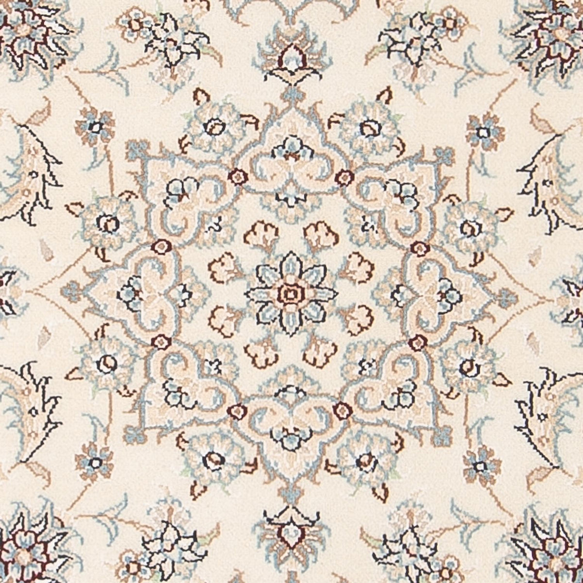 Persisk tæppe - Nain - Premium - 119 x 79 cm - creme