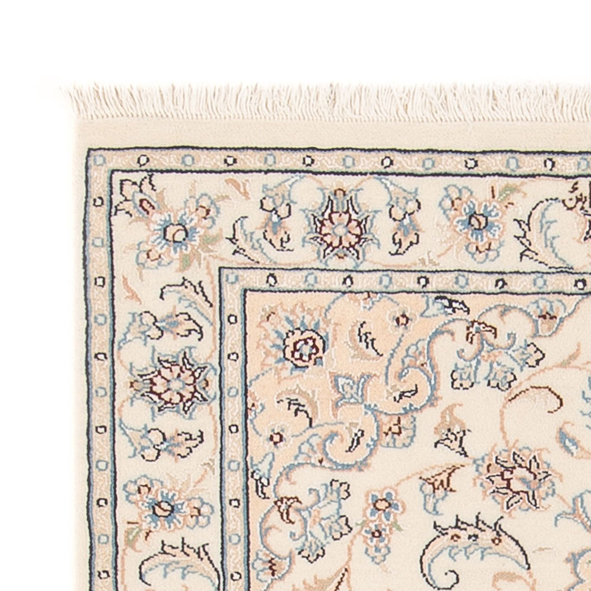 Persisk tæppe - Nain - Premium - 117 x 80 cm - creme