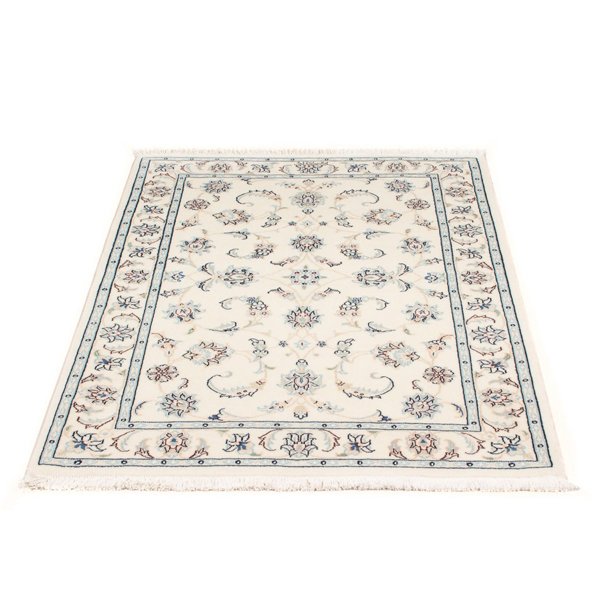 Persisk tæppe - Nain - Premium - 120 x 81 cm - creme