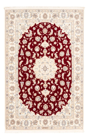 Persisk tæppe - Nain - Premium - 176 x 118 cm - rød