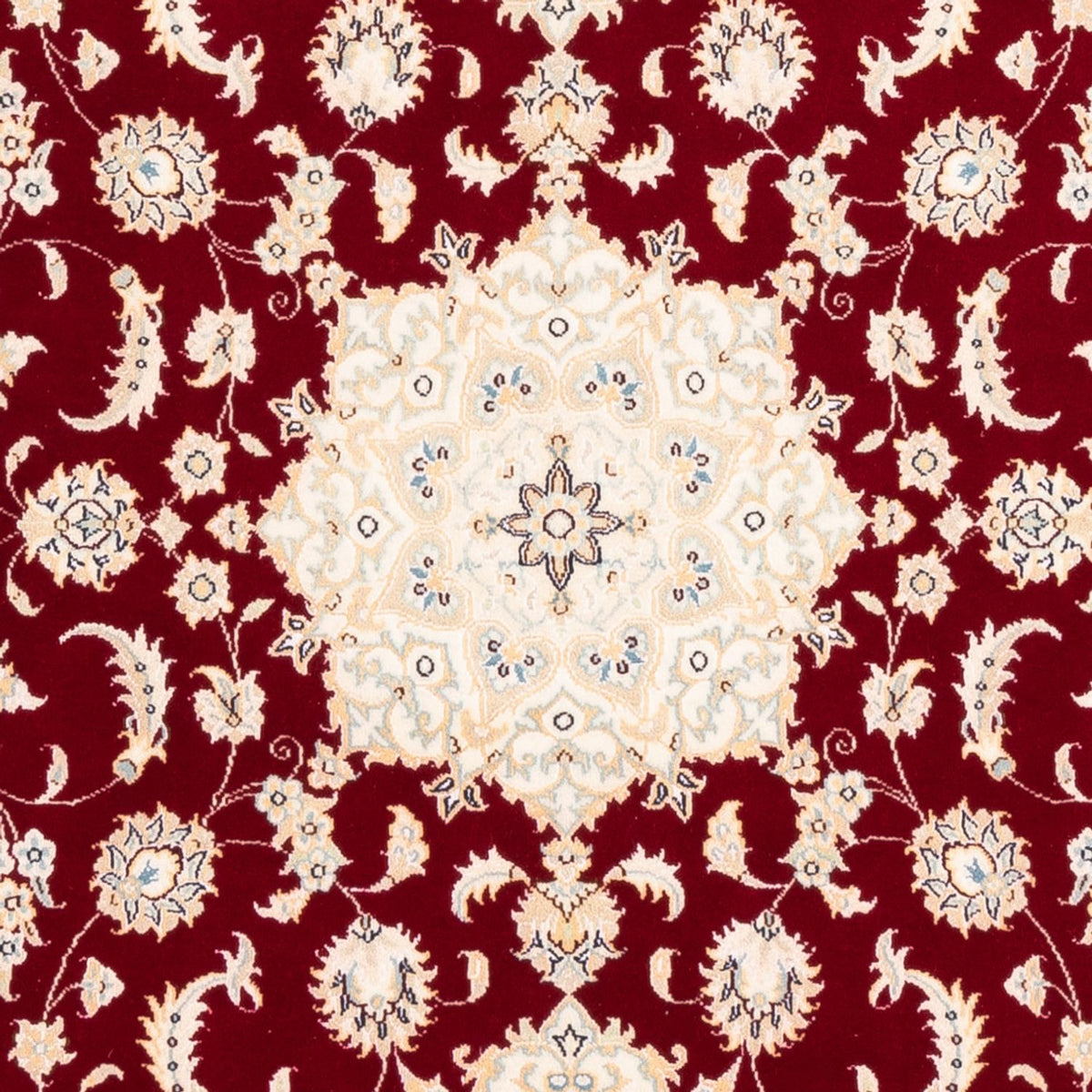 Persisk tæppe - Nain - Premium - 176 x 118 cm - rød