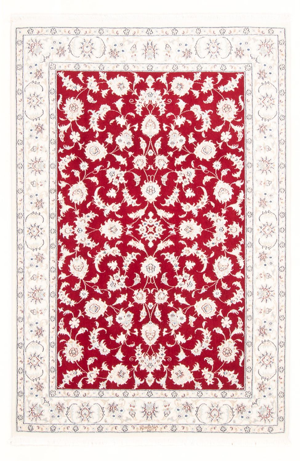 Persisk tæppe - Nain - Royal - 177 x 120 cm - rød