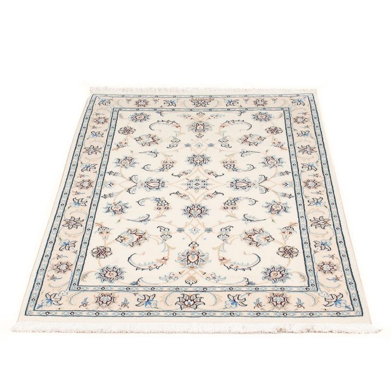 Persisk tæppe - Nain - Premium - 117 x 78 cm - creme